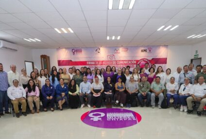 Firman OPEPM y periodistas, Agenda de Comunicación para realizar coberturas electorales con perspectiva de género