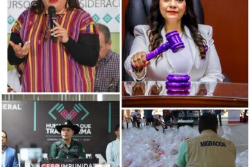 Letras Espinosas *Seguridad en la frontera sur  *Elección Extraordinaria *El “Mazo Morado”