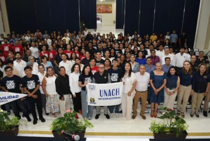 Realizarán estudiantes de la UNACH estancias académicas en Europa, Asia, Sudamérica y Norteamérica