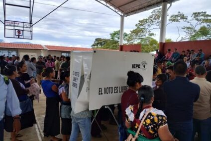 Arrancan las votaciones en Pantelhó con amplia participación de los ciudadanos: IEPC