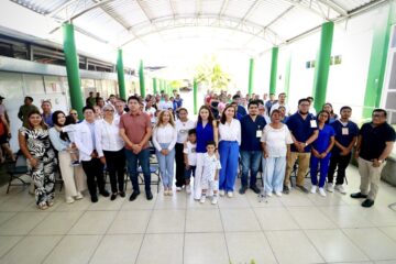 Valeria Rosales y Margarita Sarmiento inauguran Espacio Azul