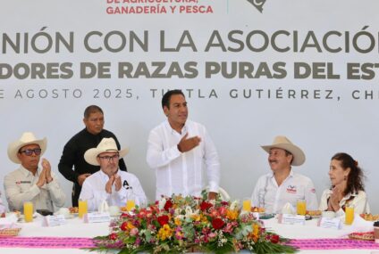 Reafirma Eduardo Ramírez compromiso con el desarrollo del sector ganadero de Chiapas