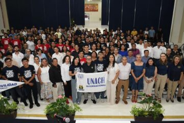 Realizarán estudiantes de la UNACH estancias académicas en Europa, Asia, Sudamérica y Norteamérica