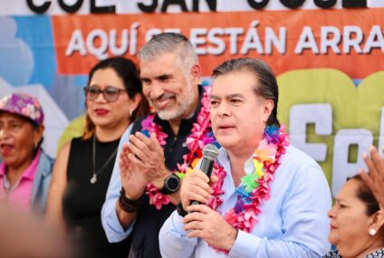 Arrancan trabajos de casi 600 metros de pavimentación en la colonia CCI: Angel Torres