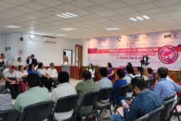 Periodistas firman  con el IEPC compromiso para coberturas electorales con  perspectiva de género