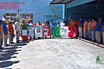SSP conmemora la Federación de Chiapas a México en Centros Penitenciarios de Chiapas