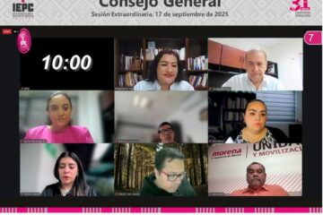 IEPC aprueba en sesión ordinaria reformas a su reglamento interior