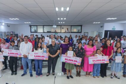 Realiza IEPC ceremonia de premiación del concurso “Coloreando la democracia”