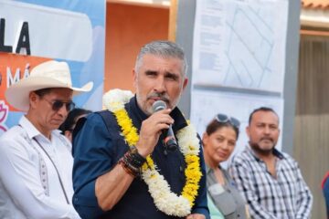 Angel Torres arranca pavimentación de la avenida Tamaulipas en Plan de Ayala