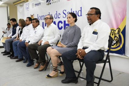 Realizan en la UNACH las Jornadas de salud para el personal universitario
