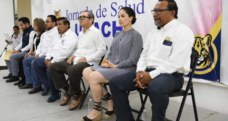 Realizan en la UNACH las Jornadas de salud para el personal universitario