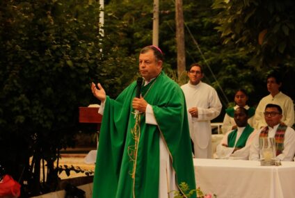 Iglesia católica realiza Eucaristía con madres buscadoras en Tuxtla Gutiérrez, Chiapas
