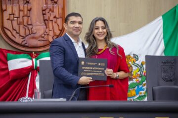 Diputada Alejandra Gómez Mendoza asume presidencia de la Mesa Directiva del Poder Legislativo