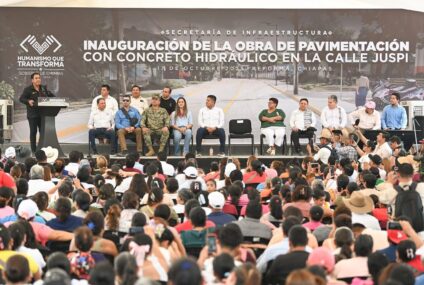 Eduardo Ramírez impulsa obras y acciones para el desarrollo y bienestar de las familias en Reforma