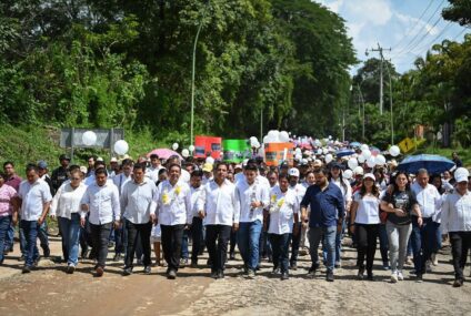 En Chicomuselo, Eduardo Ramírez reafirma su compromiso con la paz, la educación y la justicia
