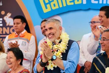 Una calle más inaugura Angel Torres en beneficio de la colonia Francisco I Madero