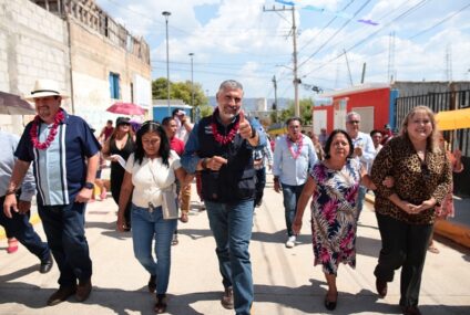 Tuxtla se está transformando con 241 calles pavimentadas: Angel Torres
