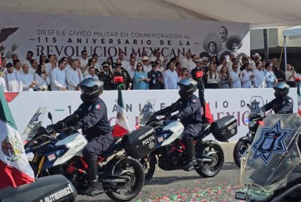 Concluye con saldo blanco el desfile del 20 de Noviembre