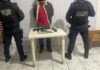 Detienen a masculino con armas de fuego y vehículo con reporte de robo en Pueblo Nuevo Solistahuacán