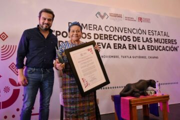 La voz de Rigoberta Menchú impulsa la Nueva ERA de la educación