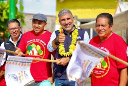 La justicia social llegó a la Belisario Domínguez con el arranque de una calle más: Angel Torres