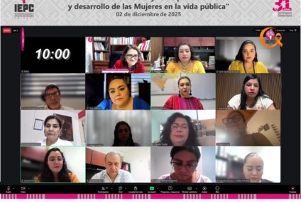 Realiza IEPC conversatorio «Avances y retos para la inclusión y desarrollo de las Mujeres en la vida pública»