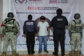 Aprehenden a objetivo prioritario por secuestro agravado en Palenque: FGE Aprehenden a objetivo prioritario por secuestro agravado en Palenque: FGE