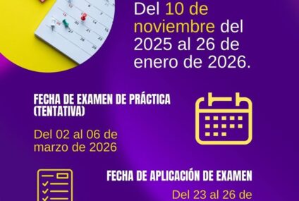 Egresados y estudiantes de la UNACH de último semestre pueden participar en el examen del CENEVAL