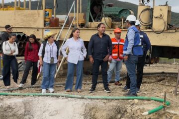 Eduardo Ramírez supervisa obras hídricas en Comitán y Venustiano Carranza