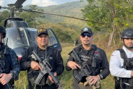 En operativo de seguridad neutralizan a elementos del crimen organizado y se logra aseguramiento de armas en Villaflores