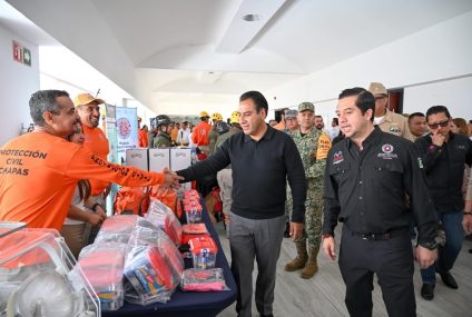 Eduardo Ramírez encabeza la Primera Reunión Estatal de Protección Civil 2026