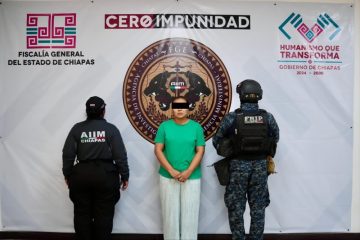 Exfuncionaria municipal de Cintalapa es detenida por la FGE y SSP