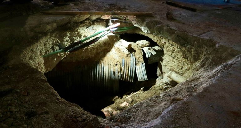 Detecta Ayuntamiento de Tuxtla socavón en riesgo de colapso en el Boulevar Belisario Domínguez; hay cierre vial; la obra quedará lista en los próximos días