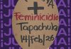 Colectiva feminista protesta por feminicidio de  Karina en Tapachula, Chiapas