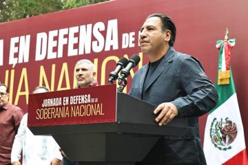 Eduardo Ramírez participa en Jornada en Defensa de la Soberanía Nacional