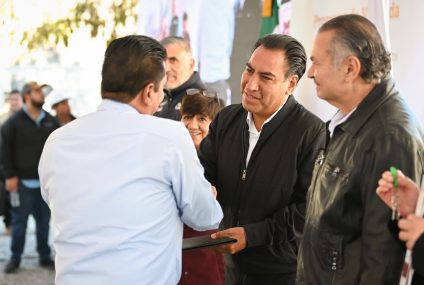 Eduardo Ramírez agradece a la presidenta Claudia Sheinbaum por la entrega de viviendas a familias de Chiapas