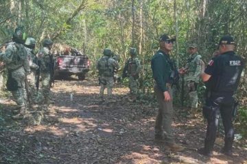 En operativo por aire y tierra, SSP detiene a tres personas en la comunidad de Ocuilapa en Ocozocoautla de Espinosa