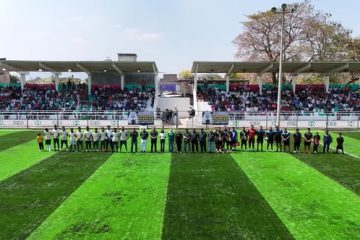 Valeria Rosales inaugura campo de fútbol con pasto sintético en Copa de Fútbol Valeria Rosales inaugura campo de fútbol con pasto sintético en Copa de Fútbol