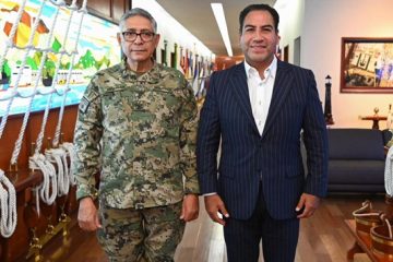 Eduardo Ramírez y secretario de Marina evalúan avances para puesta en marcha de los Polos de Bienestar I y II en Tapachula