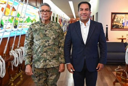 Eduardo Ramírez y secretario de Marina evalúan avances para puesta en marcha de los Polos de Bienestar I y II en Tapachula