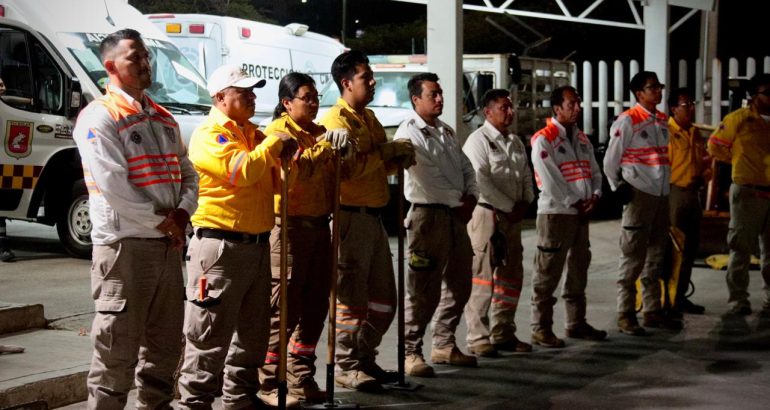 Angel Torres fortalece a brigadistas de Protección Civil con entrega de equipo de protección