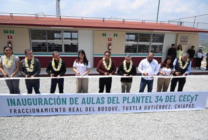 Reafirma Eduardo Ramírez su compromiso con la educación y el bienestar de estudiantes de Tuxtla Gutiérrez