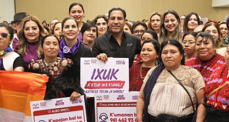 Eduardo Ramírez reafirma compromiso con los derechos y la seguridad de las mujeres de Chiapas Eduardo Ramírez reafirma compromiso con los derechos y la seguridad de las mujeres de Chiapas