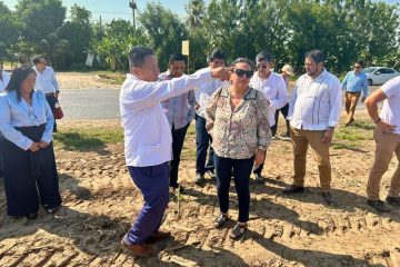 Recibe rectora de UNICACH Fanny López Jiménez terreno en donación para nueva sede en Suchiate