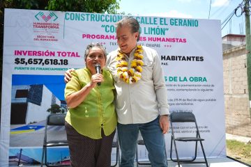 Llevamos Calles Humanistas a Paso Limón con obra de pavimentación: Paco Chacón Llevamos Calles Humanistas a Paso Limón con obra de pavimentación: Paco Chacón