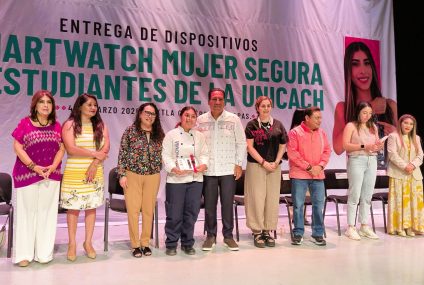 Agradece rectora de UNICACH al gobernador Eduardo Ramírez Aguilar por fortalecer la seguridad de las estudiantes con el programa “Mujer Segura”