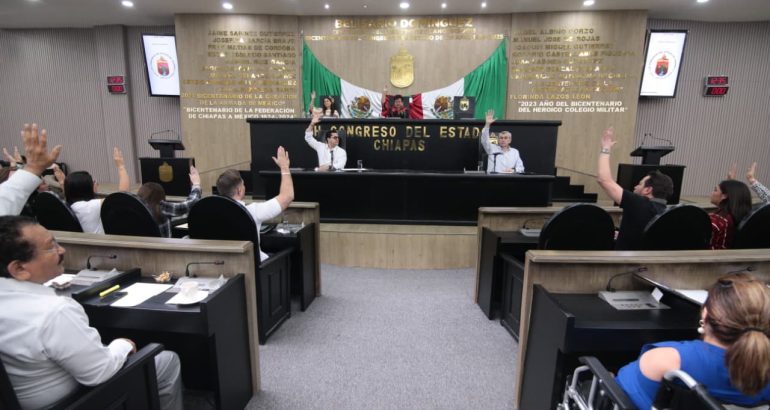 Aprueba Congreso, reformas a la Ley de Desarrollo Rural Sustentable del Estado de Chiapas