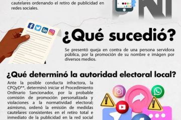 Ordena IEPC retirar publicidad en redes sociales Ordena IEPC retirar publicidad en redes sociales