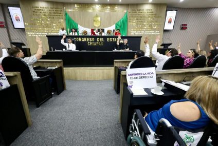 Congreso de Chiapas aprueba “Ley Petrona” y garantiza legítima defensa con perspectiva de género
