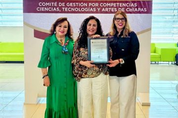 Asume rectora de UNICACH Fanny López Jiménez vicepresidencia del Comité de Gestión de Competencias de Ciencias, Tecnologías y Artes de Chiapas